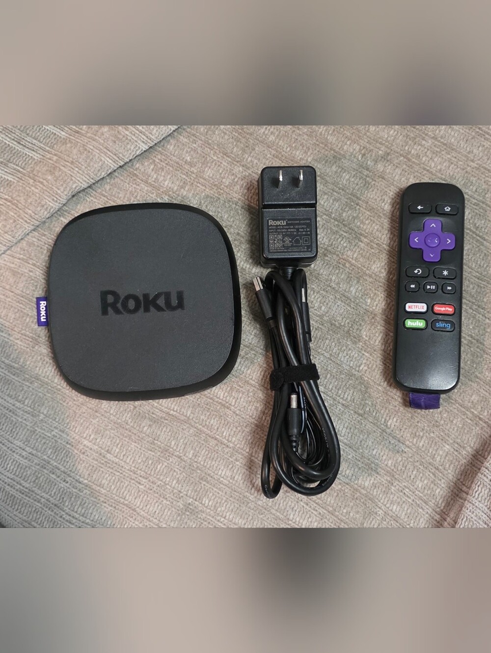 Roku Ultra LT 4801X 4K UHD Streaming Media Player with Voice Remote & HDMI Cable
